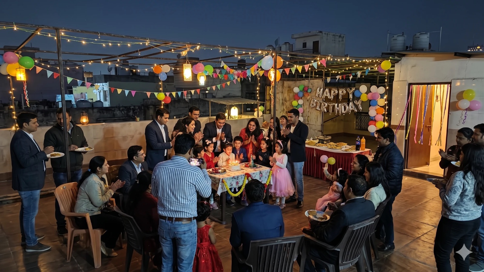 Birthday Party venue terrace